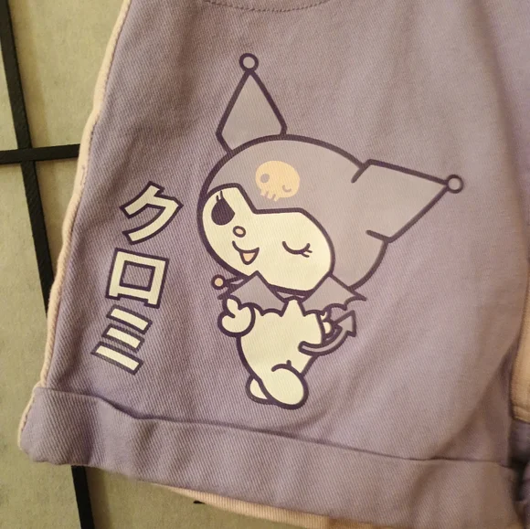 🆕 MY MELODY & KUROMI Jeans Shorts Size 1 - Picture 2 of 7